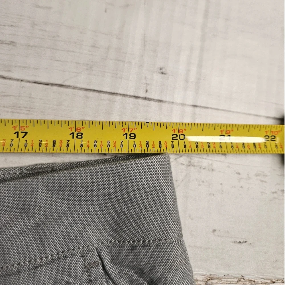 Bonobos‎ Mens Slim Straight Chino Pants Light Gray Cotton 40x34